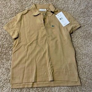 NWT Lacoste polo size 2